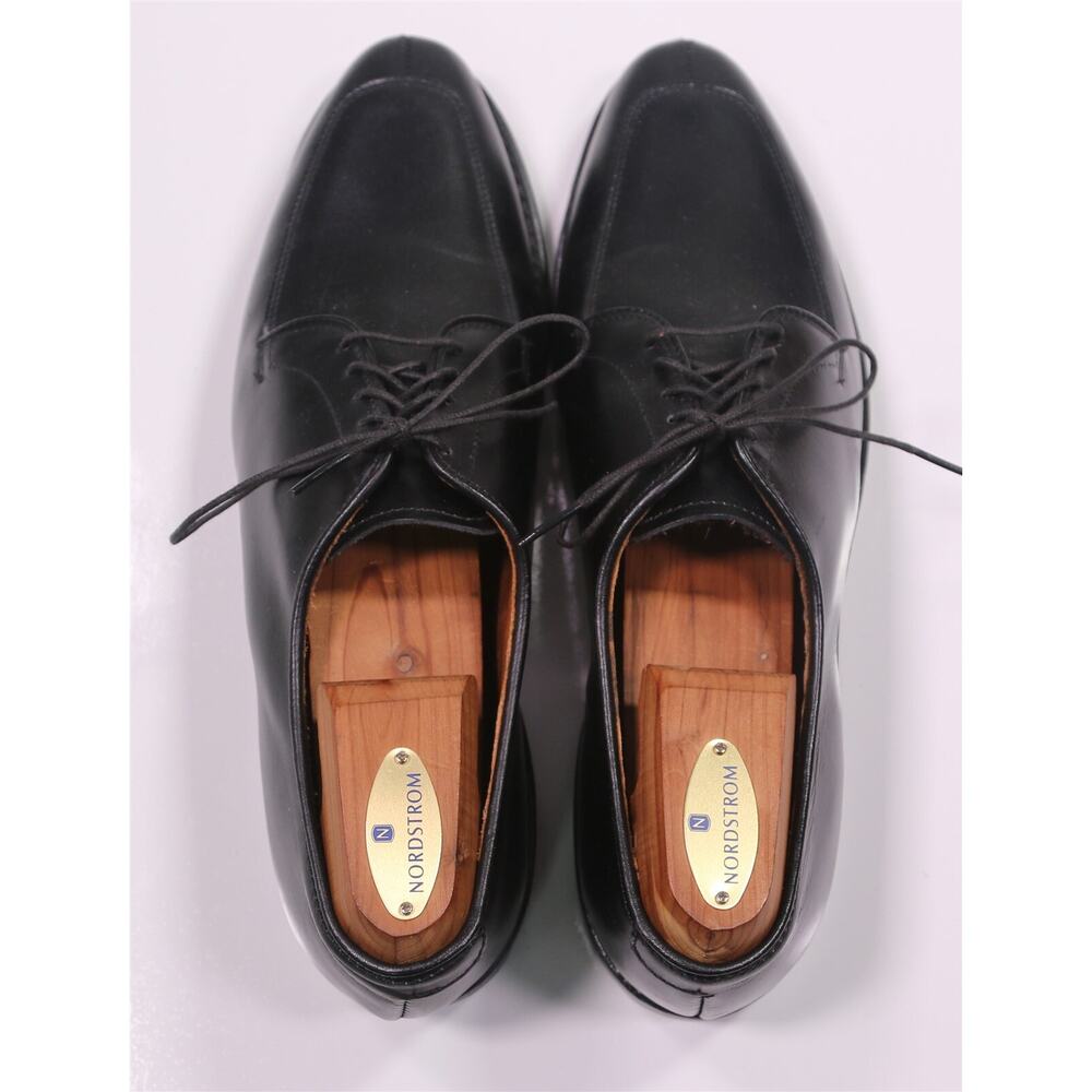 Allen Edmonds Delray Black Aplit Toe Leather Oxford Dress Shoes 9 A New! - Picture 5 of 12